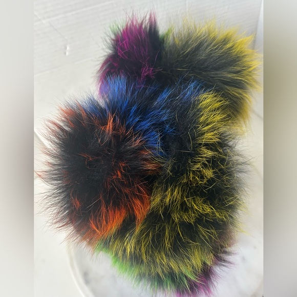 ANTHONY WANG PLANET-11 PLATFORM BOOTS NUBUCK/FAUX-FUR PLATFORM BOOTS - Picture 7 of 9